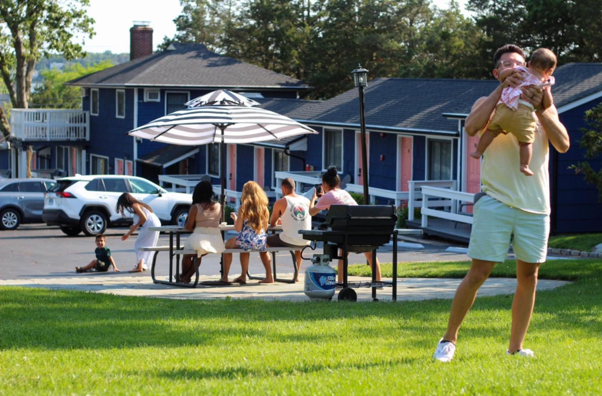 Ocean View Terrace Motel Hampton Bays Eksteriør billede